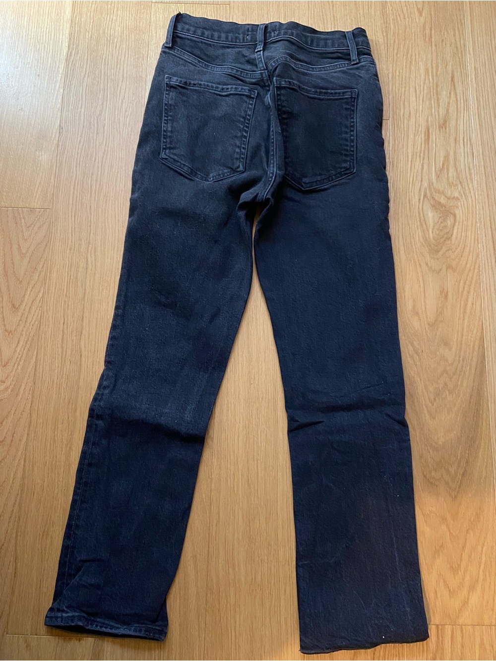 Agolde Riley washed black stretch jeans 25 - Picture 4 of 4